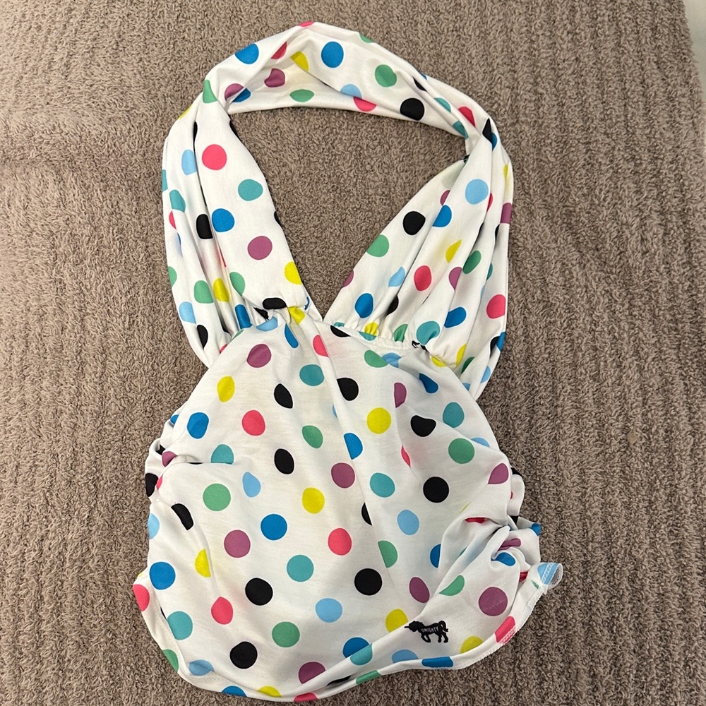 O'Mighty Colorful Polka Dot Women’s Halter Top
